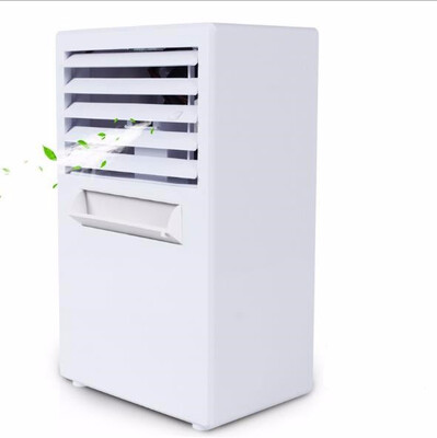 

95-inch Mini Portable Air Conditioner Fan Small Desktop Fan Personal Table Fan Compact Evaporative Air Circulator Misting Humidi