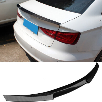 

4 Style Carbon fiber Trunk Spoiler Fit For Audi A4L B8 B85 B9