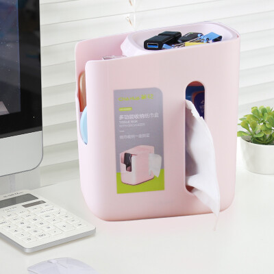 

Camellia storage box multi-function tissue box K02001