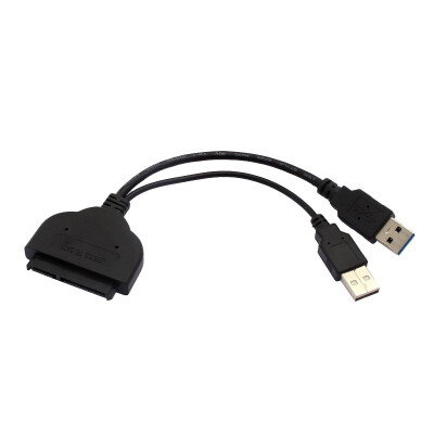 

Hard Disk Driver Adapter Transfer Rate Up to 5Gb/Sec USB 3.0 to SATA 22P 2.5"