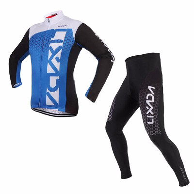 

Unisex Breathable Long Sleeve Clothes Padded Pants Trousers Winter Warmer Sports Wear