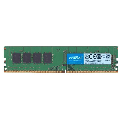 

Crucial DDR4 Memory 8GB 2400MHz MTs CL17 12V PC4-19200 UDIMM 288-pin for Desktop CT8G4DFS824A