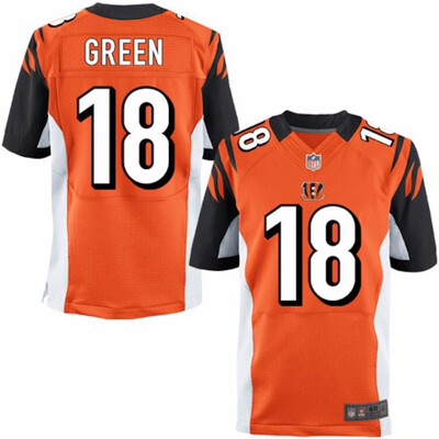 

Mens Cincinnati Bengals AJ Green Nike Black Elite Jersey