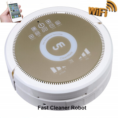 

Robot Aspirador with Air Purifier Wet&Dry with 150ml Water tank also can be controlled by your Smartphonelithium battery