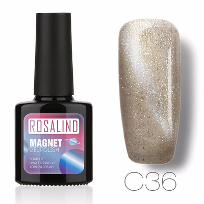 

ROSALIND Gel 1S 7ML Color Diamond Series Glitter Nail Gel Polish UV LED Soak-Off Nail Art Base Top Coat Needed gel lacquer