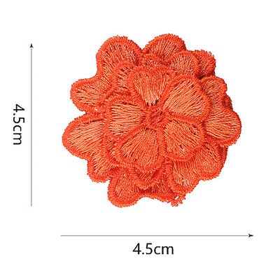 

Sunbling 3d flower patch sew on embroidered jeans clothes brand small applique patches