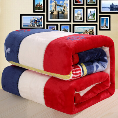 

Jiuzhou Deer home textiles cashmere blankets thickened coral carpet blanket towel cover meridian flannel blanket