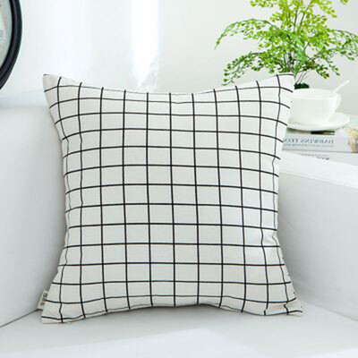 

Cntomlv Colorful Geometry pattern Cushion cover Geometric Printed pillowcases Linen cotton Pillow covers Sofa 45x45cm cushion