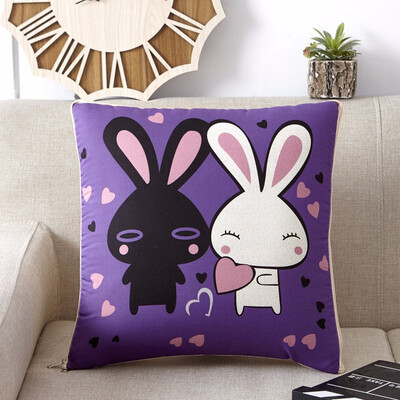 

Cartoon Sofa Cushion Office Pillow Bed Head Back Car Waist Cushion Pillow Pillow Waist Cushion