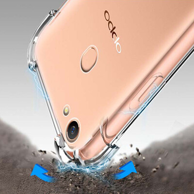 

For OPPO F5 F7 Anti knock shockproof Soft Clear Cover Transparent TPU Silicone Skin Bag Case For OPPO F5 Youth A73 A73T A79
