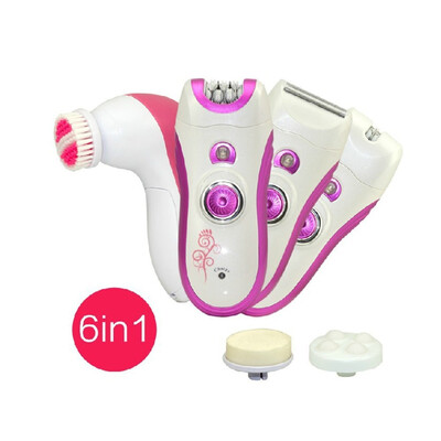 

новые kemei km-3066 женщин epilator бритья бритва профессиональное лицо электрические бритвы моющее средство установить epilator для мытья бикини