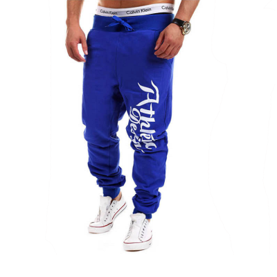 

Zogaa New Mens Pants Casual Sports Letter Printing