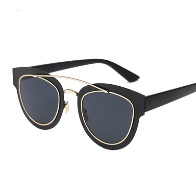 

FEIDU 2016 Fashion So Real Cat Eye Sunglasses Women Brand Designer Vintage Metal Sun Glasses For Women Gafas De Sol