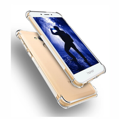 

anti knock shockproof crystal silicone case For Huawei Honor 6AHonor Holly 4Honor 5C Pro transparent air cushion back coque cove