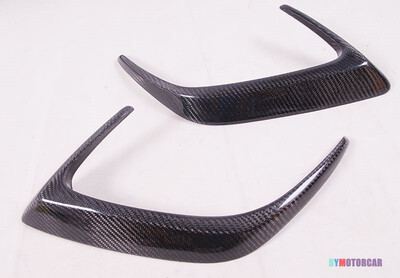 

Carbon Fiber Air Flow Fender Front Back Bumper Splitters Vent Wing Car Styling 8 PCS Set For Benz W205 2 Door C63