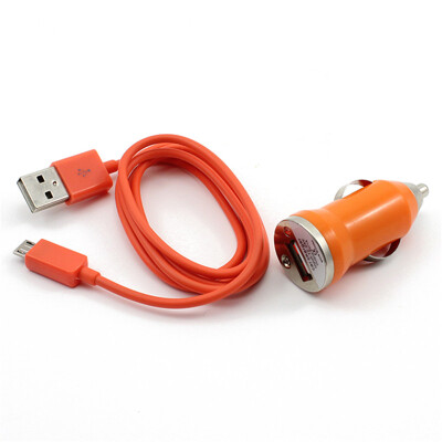 

3FT Micro USB Sync Data Cable+Mini Car Charger for Samsung Galaxy S4 S3 S2 I9500