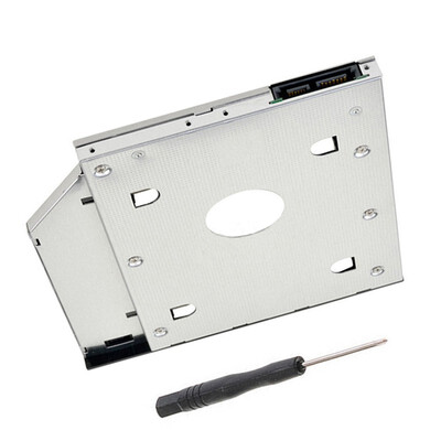 

SATA 2nd Hard Disk Drive SSD HDD Caddy Adapter bay For Dell Studio 1737 1555 1557 1558 1435 1450 1457 1535 1536 1537 1558 Laptop