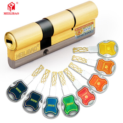 

Meilibao anti-theft door lock core pure copper multi-track 36 blade C-level door lock home security door lock 85P325