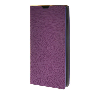

MOONCASE Wood grain Leather Flip Wallet Card Slot Stand Back чехол для LG Spirit 4G LTE H440N ( LG C70 ) Purple