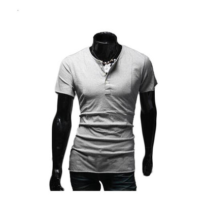 

Zogaa New Mens T-shirt Slim Short Sleeve
