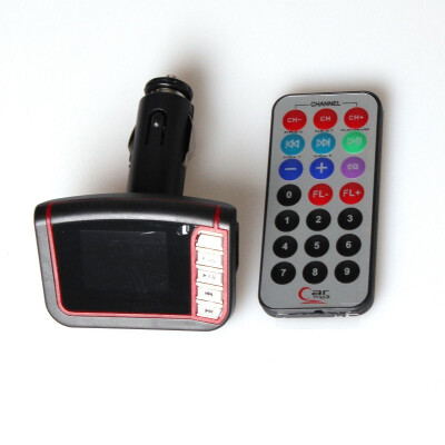 

USB Car MP3 Player 1.7" LCD Remote Control FM Transmitter SD/MMC Reader