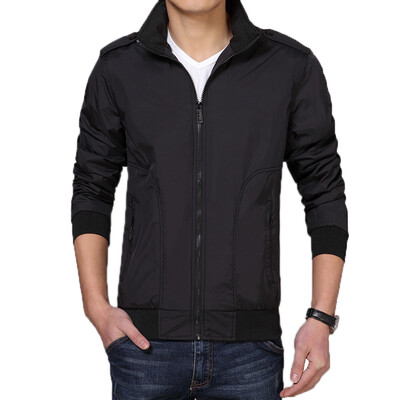 

Zogaa New Autumn Mens Jacket Stand Collar