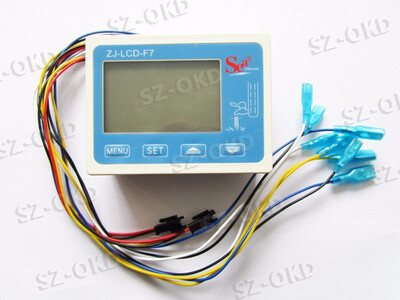 

ZJ-LCD-F7 flow sensor meter digital display filter controller LCD Display for RO water machine filter