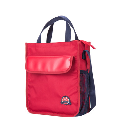 

Xiao Yang YANG childrens tutor bag primary school student handbag shoulder diagonal supplementary class bag Y0030 bright red
