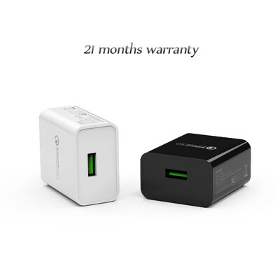 

Fast charge 30 mobile phone usb charger 3C certified QC30 mobile phone charging head 5v3a flash charging adapter