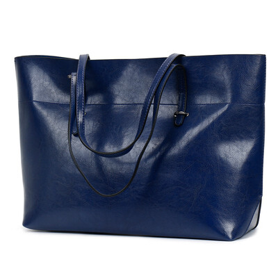 

PU Leather Tote Bag for Women Large Commute Handbag Shoulder Bag Zipper Womens Work Satchel Bag