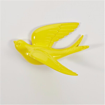 

European multicolor resin bird wall stickers decoration ornament creative wall hangings home sofa TV background walldecoration