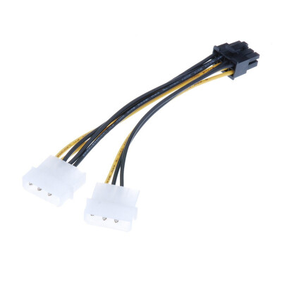 

FIRSTSELLER 15см с IDE 4-контактный Molex на 8-контактный коннектор PCI Express для видеокарты Кабель питания адаптер 85882