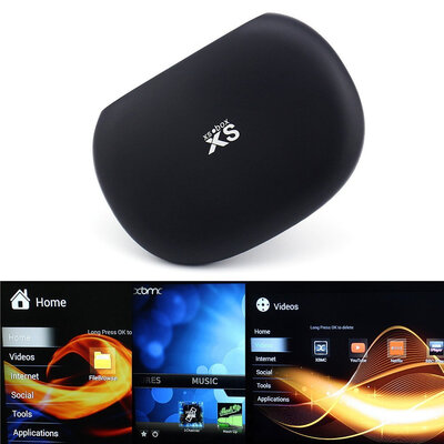

Xsbox S802 - Android Smart TV Box Amlogic четырехъядерных процессоров 2g / 16g Bluetooth 4.0 2,4 / 5 г Двухдиапазонный Wi-Fi Xbmc 14,0 4k Android 4.4 ТВ Media Player
