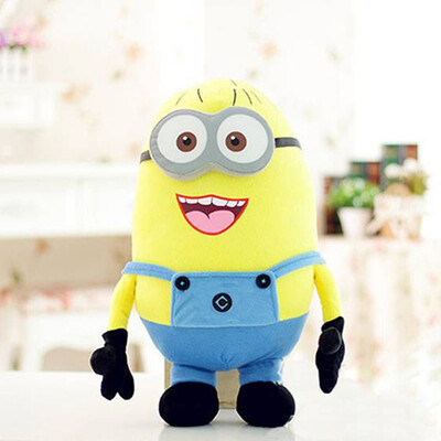 

20" Despicable Me 2 3D Eye Jorge Minions Soft Plush Doll Toy Gift
