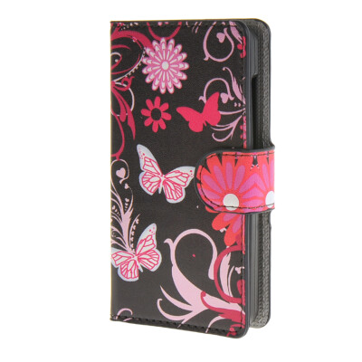 

MOONCASE Butterfly style Leather Wallet Flip Card Slot Stand Pouch чехол для Microsoft Lumia 430 A04