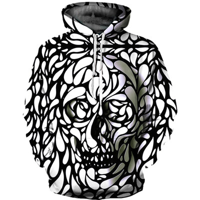 

Mens Hoodie 3D Printed Women Pullover Sweater