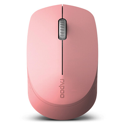 

Rapoo M100 Bluetooth Multimode Wireless Mouse Bluetooth Mouse Bluetooth 30Bluetooth 40Wireless 24G Notebook Mouse Mute Mouse Pink