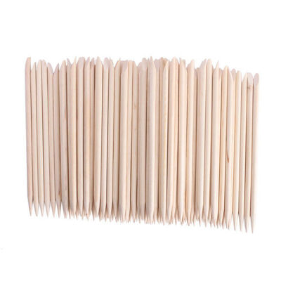 

50Pcs Nail Art Orange Wood Stick Cuticle Pusher Remover Pedicure Manicure Tools