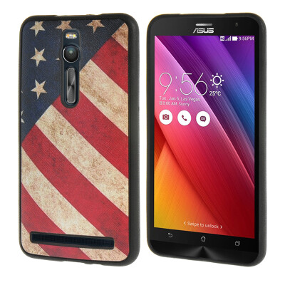 

MOONCASE чехол для Asus ZenFone 2 ZE551ML/ZE550ML (5.5) Pattern series Flexible Soft Gel TPU Silicone Skin Slim Durable Cover