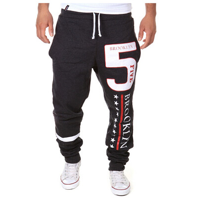 

Zogaa Men's Active Pants Printing Fashion Casual