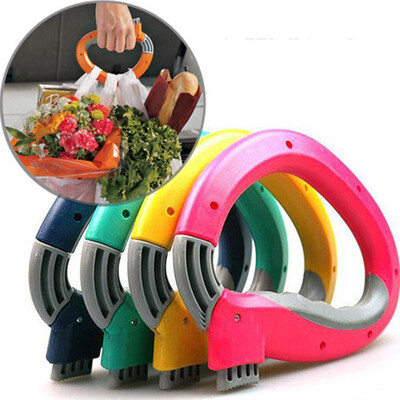 

Portable shopping bag carrier Effort hooks Grocery Bags Holder Handle Foldable bag Carrier Lock