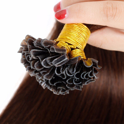 

Bhf Hair Fusion Hair Extensions 100 Brazilian Virgin Remy Hair Straight Stick U Tip 1GS 100G Pack 5Packs