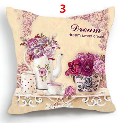 

Luxury Flower Vase Pillow Cushion Cover Plant Home Decor cojines decorativos para sofa Vintage Modern Cusion Cover