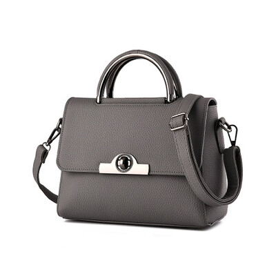 

High quality women retro bags PU leather handbags small ladies shoulder tote bag fashion messenger bag black