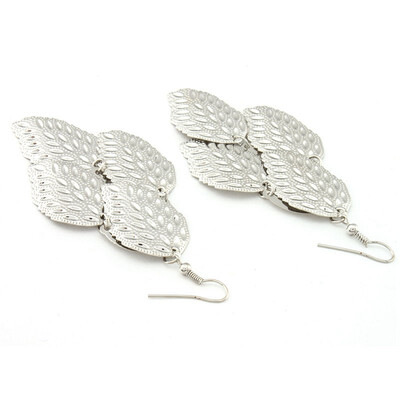 

Elegant Cool Charms Drop Iron Silver/Gold Bright Shining Eardrop Earrings