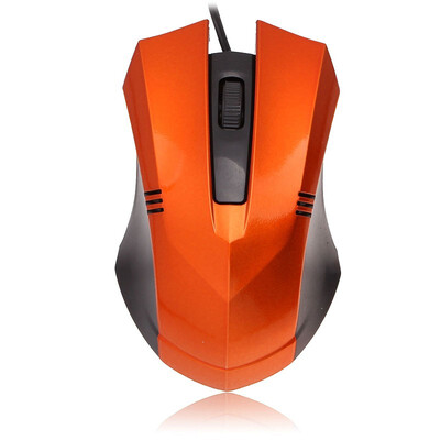 

Orange Gaming Mouse 1000 DPI Wired Optical Mouse For Laptop Desktop Computer