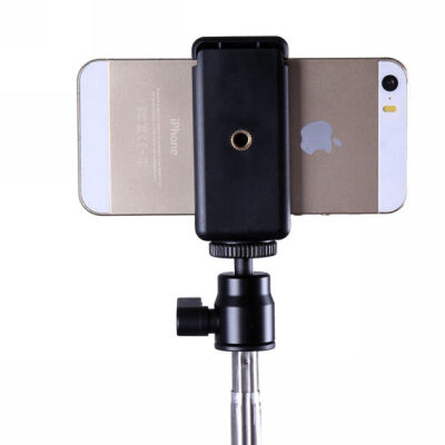 

firstseller Universal mobile Cell Phone iPhone Clip Bracket Holder for tripod/monopod Stand