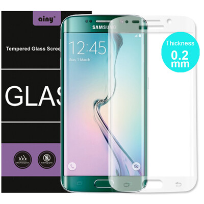 

Ainy 0.2mm Corning защитное стекло screen protector для Samsung S6 Edge plus