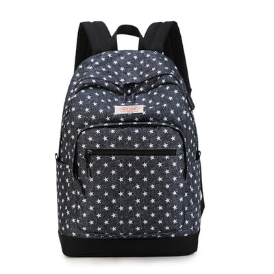 

Men&women shoulder bag computer bag printing travel bag external USB charging hole student bag