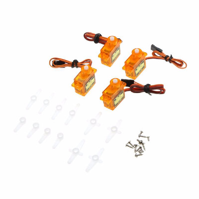 

4 Pcs New Robot & Remote Control Toy Accessories MRRC High Precision Mini Gear Micro SG90 9g Servo For RC Airplane 450 Helicopter